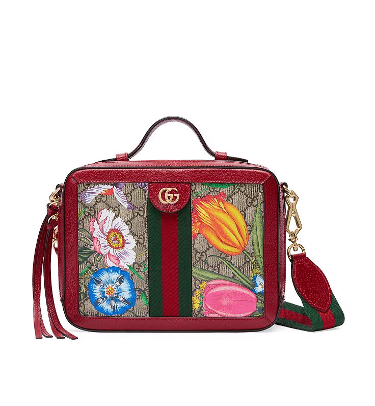 Gucci Ophidia GG Flora small shoulder bag