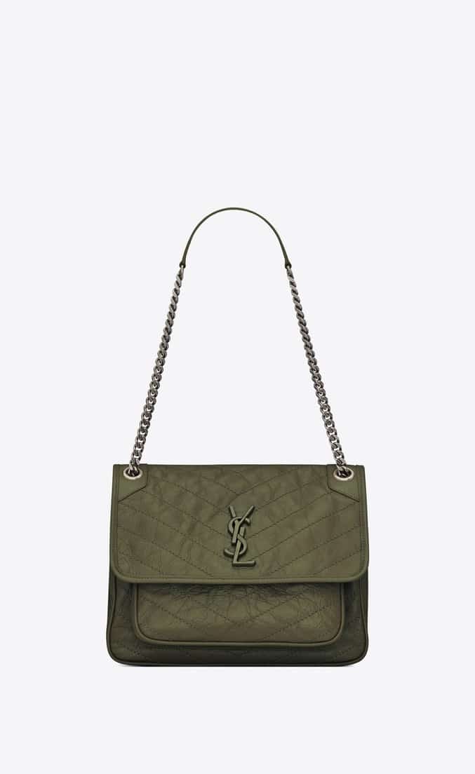 Saint Laurent Niki Medium in Vintage Leather Bag