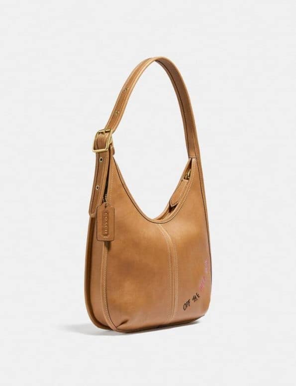 Coach Ergo Shoulder Bag In Natural Leather