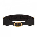 Christian Dior Belt Black and Dark Gray