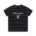 Prada Superfine wool Strip TShirt