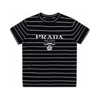 Prada Superfine wool Strip TShirt