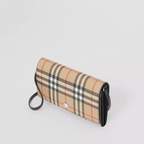 Burberry Vintage Check E-canvas Wallet