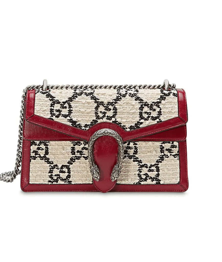 Gucci Dionysus GG tweed small shoulder bag