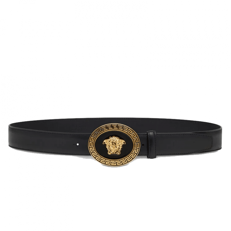 Versace Medusa Round Buckle Belt