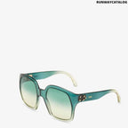 Fendi FENDI DAWN Green gradient effect injection-moulded sunglasses
