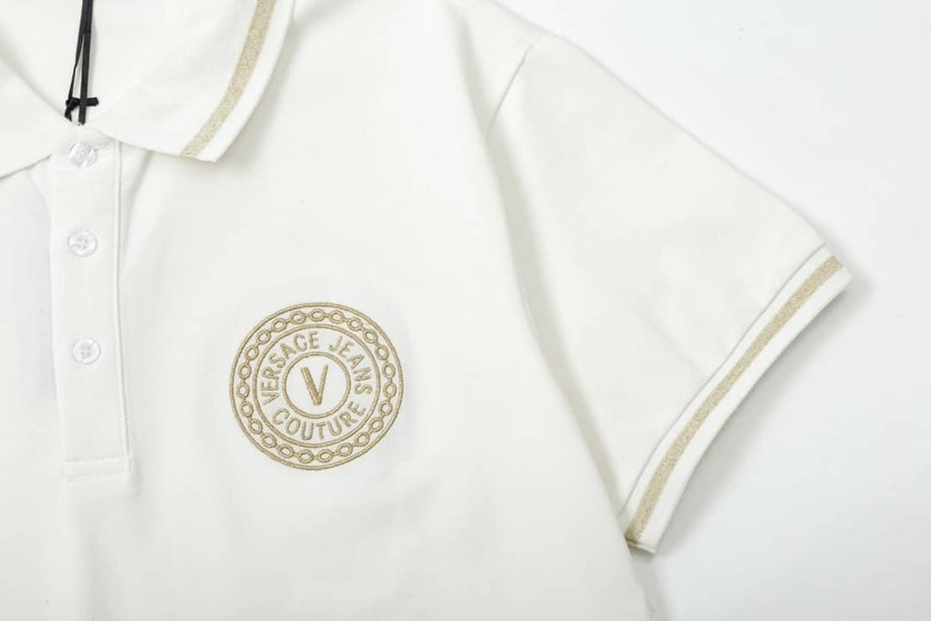 Versace V-Emblem Polo Shirt