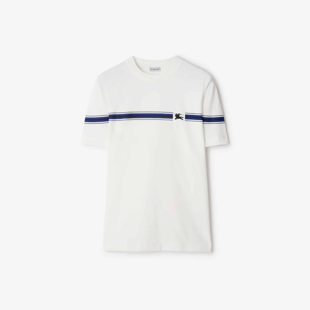 Stripe Cotton T-shirtPrice undefined Colour: Salt