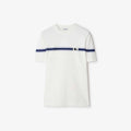 Stripe Cotton T-shirtPrice undefined Colour: Salt
