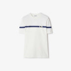 Stripe Cotton T-shirtPrice undefined Colour: Salt