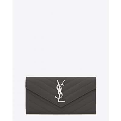 SAINT LAURENT MONOGRAM FLAP WALLET