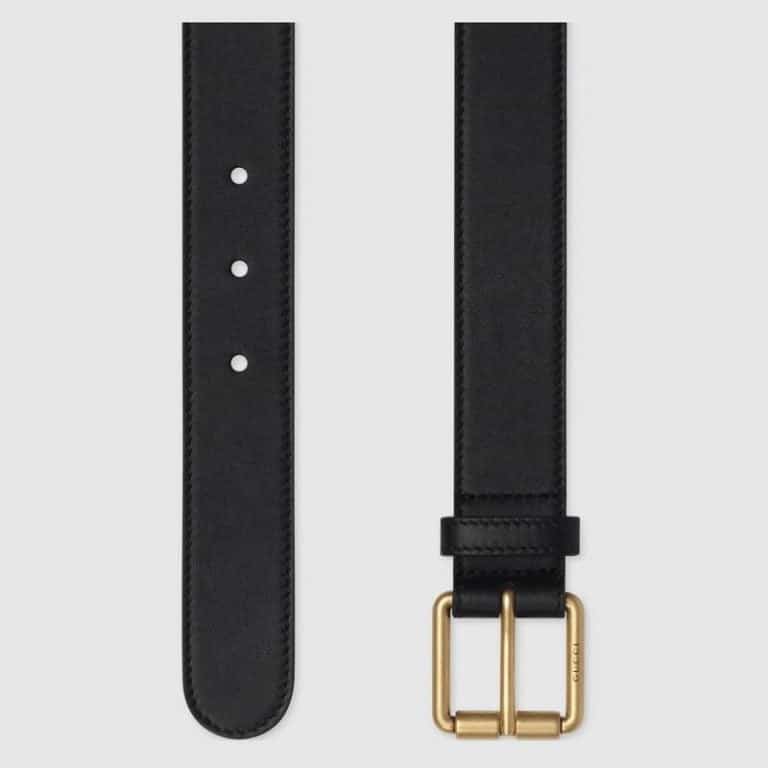 Gucci Leather belt with Horsebit