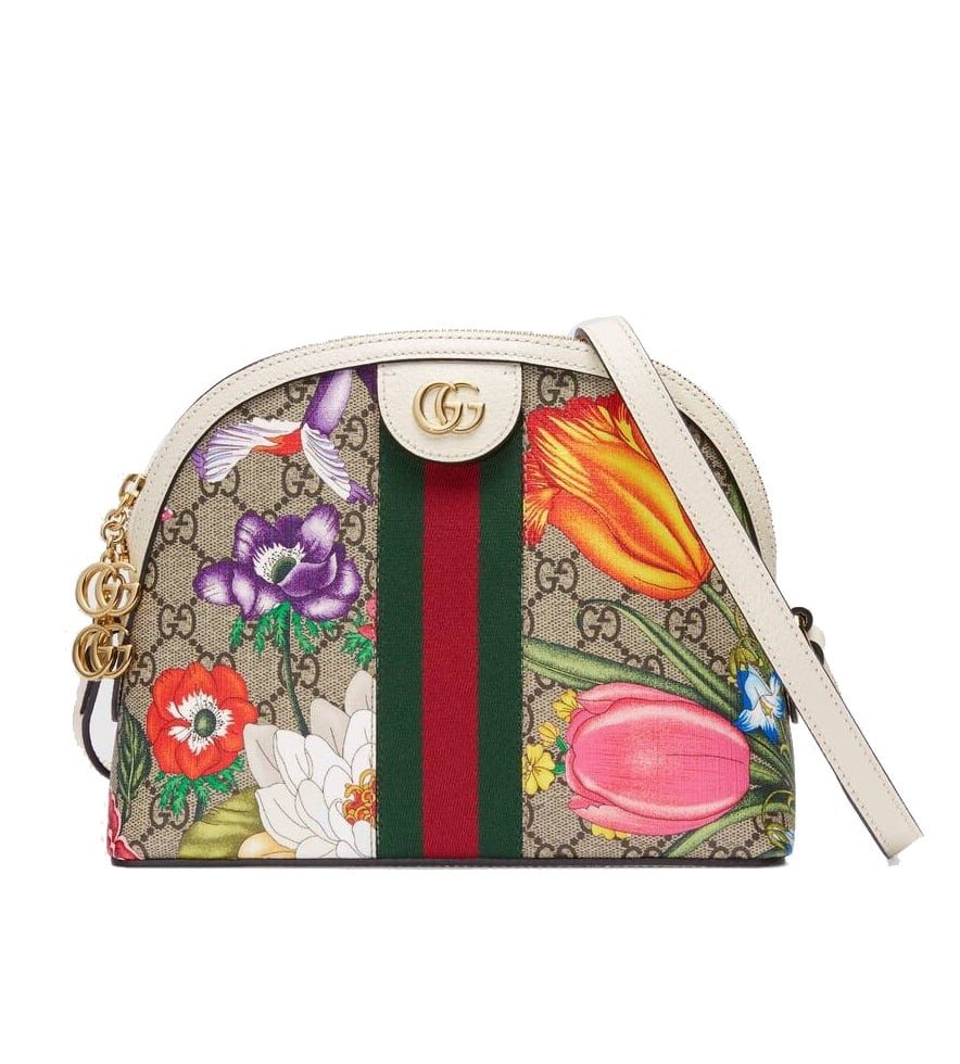 Gucci Ophidia GG Flora small shoulder bag