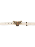 Gucci Queen Margaret Leather Bee Belt