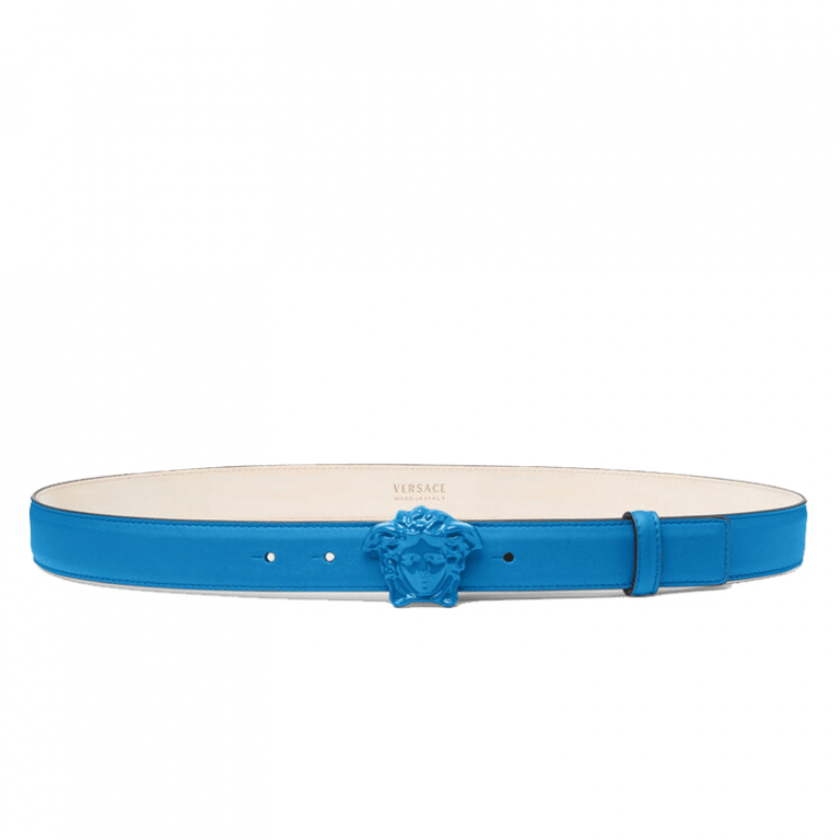 Versace La Medusa Leather Belt