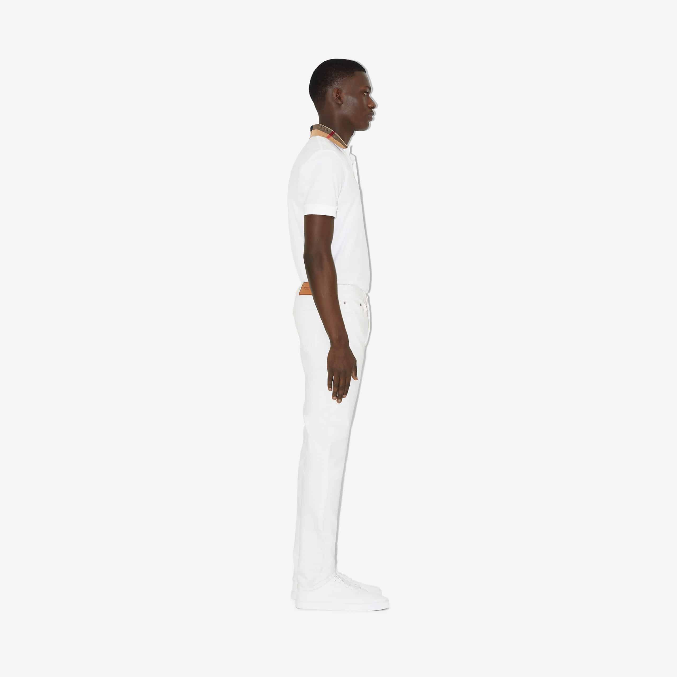 Cotton Polo ShirtPrice undefined Colour: White