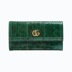 Gucci Ophidia snakeskin continental wallet
