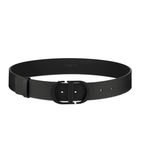 Christian Dior 30 Montaigne Belt Black Ultramatte Calfskin, 35 MM