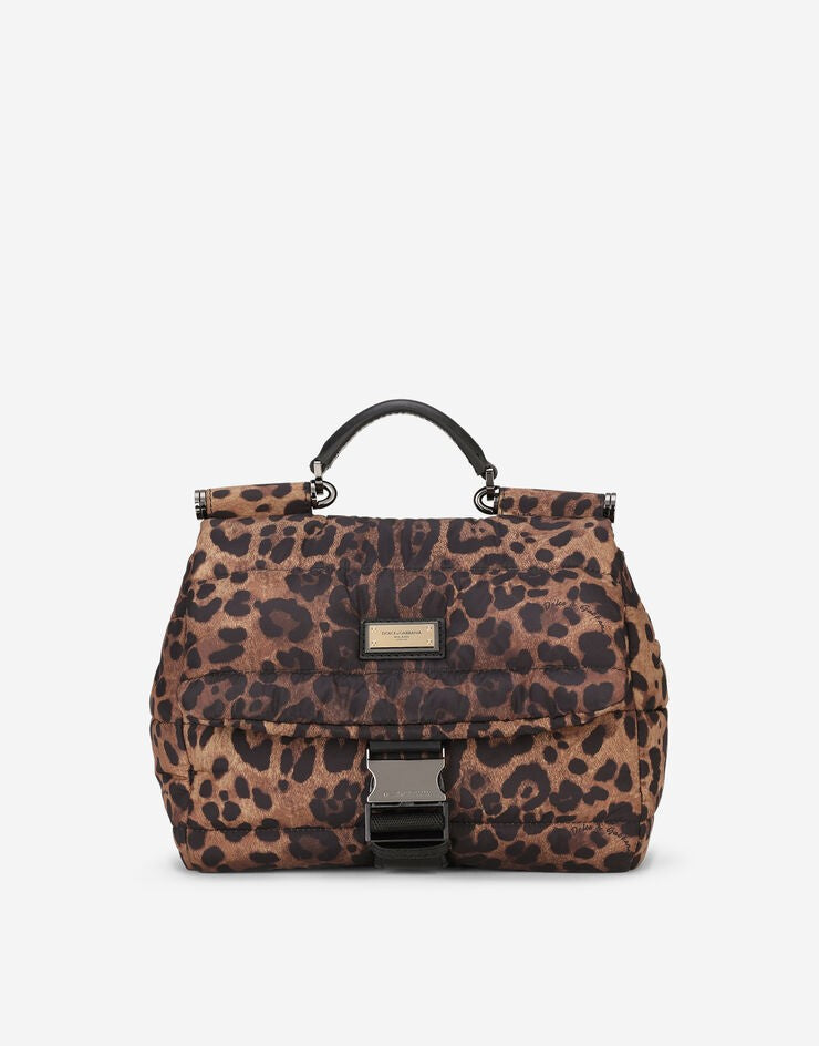 Dolce &amp; Gabbana Leopard-print Sicily crossbody bag