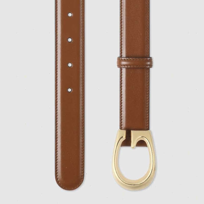 Gucci Thin Belt with G Buckle