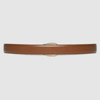 Gucci Thin Belt with G Buckle