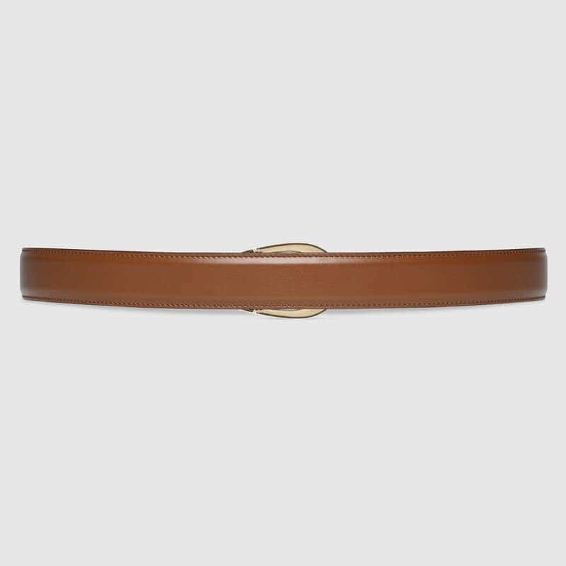 Gucci Thin Belt with G Buckle