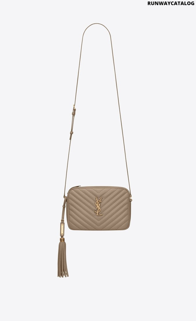 Saint Laurent Lou Camera Bag in Quilted Leather