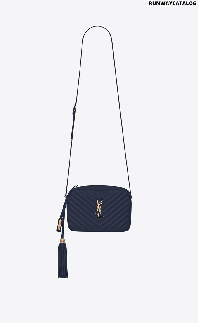 Saint Laurent Lou Camera Bag in Quilted Leather