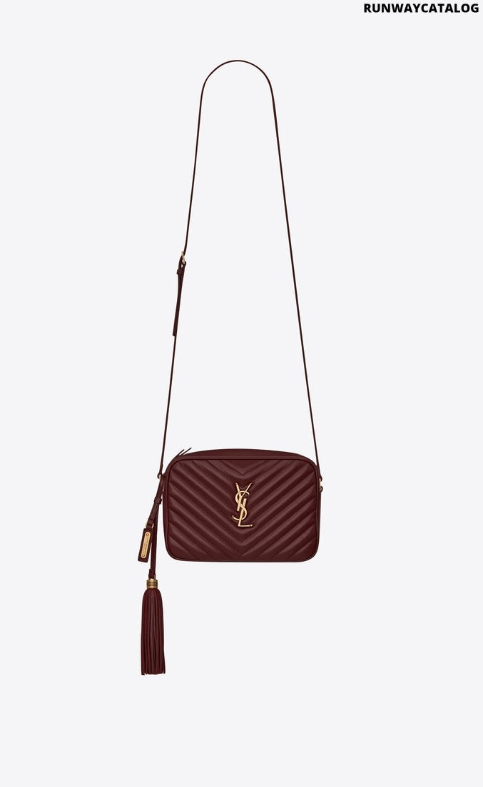 Saint Laurent Lou Camera Bag in Quilted Leather