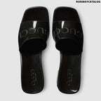 Gucci Women’s rubber slide sandal