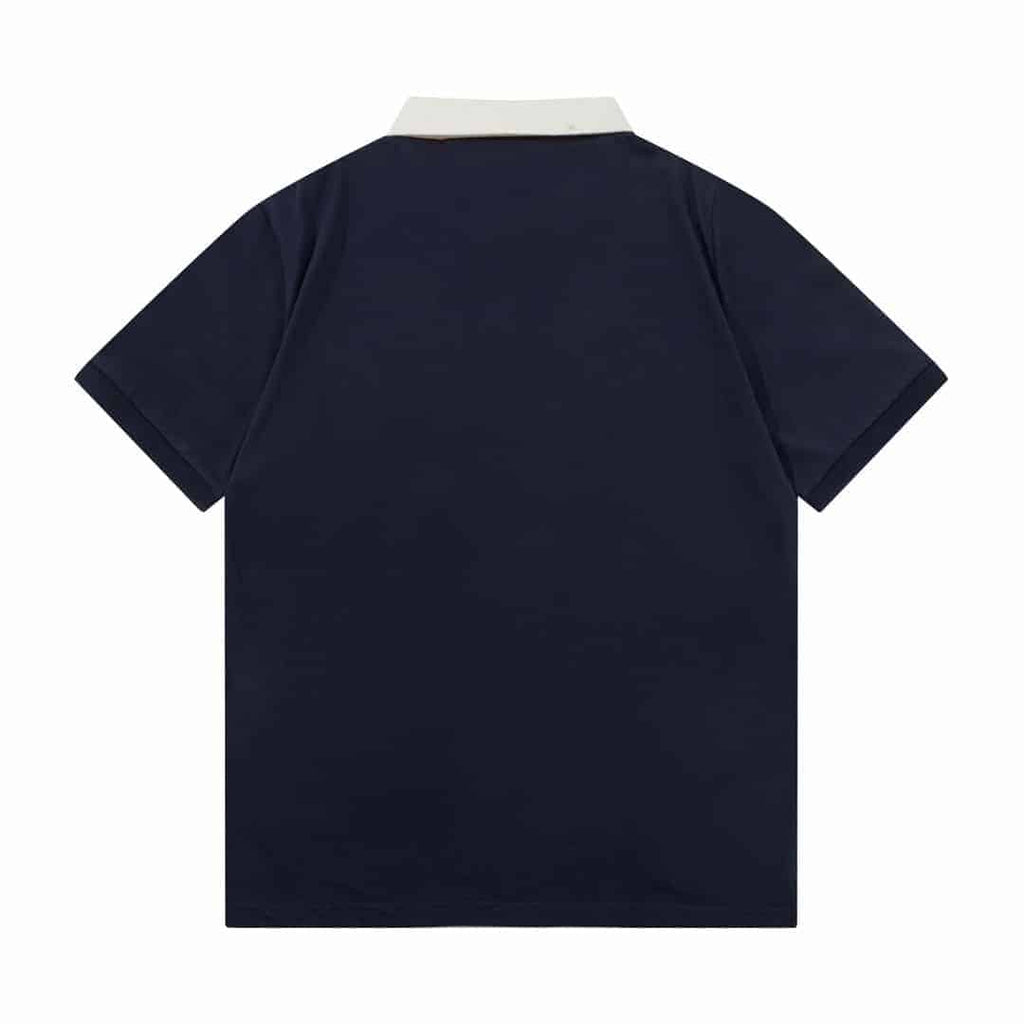Gucci Side Stripe Logo Pique Polo