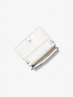 Michael Kors Small Woven Leather Crossbody Bag
