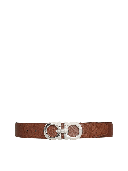 Salvatore Ferragamo Reversible and Adjustable Gancini Belt