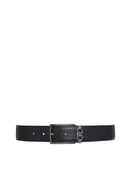 Salvatore Ferragamo Reversible and Adjustable Gancini Belt