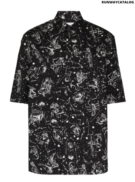 Valentino zodiac map shirt