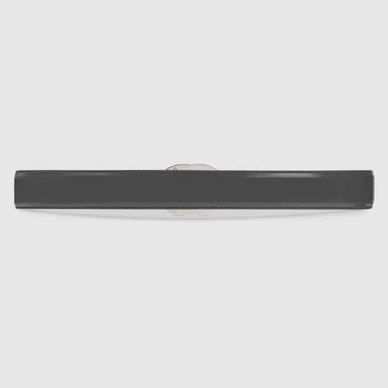 Gucci Leather belt with Interlocking G buckle