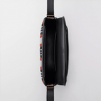 Burberry Mini Knitted Tartan and Leather Olympia Bag