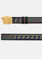 Versace La Medusa Greca Neon Print Belt