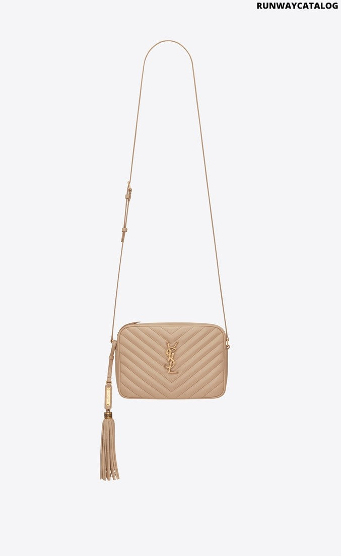 Saint Laurent Lou Camera Bag in Quilted Leather