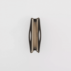 Burberry Mini Topstitched Lambskin Pocket Clutch
