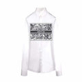 Christian Dior Print logo White Shirt