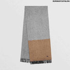 Burberry Colour Block Cashmere Scarf