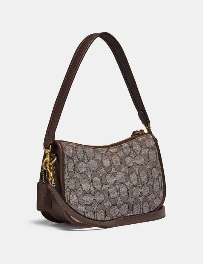 Coach Swinger Bag In Signature Jacquard