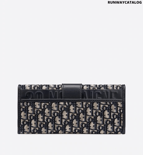 Christian Dior 30 Montaigne jacquard canvas clutch bag