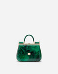 Dolce &amp; Gabbana Sicily Box Bag in Malachite Sint Glass