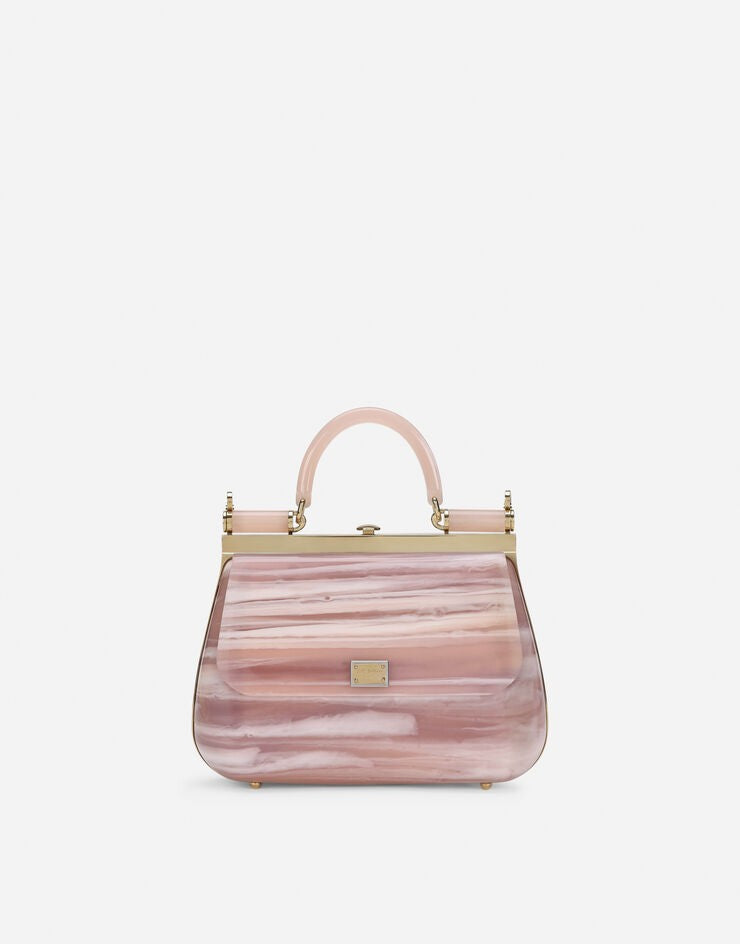 Dolce &amp; Gabbana Sicily Box Bag in Acrylic Glass