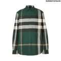 Burberry Check Cotton Flannel Shirt