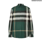 Burberry Check Cotton Flannel Shirt