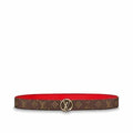 Louis Vuitton Monogram LV Circle Reversible Belt