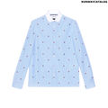 Gucci Bee fil coupé Cambridge shirt